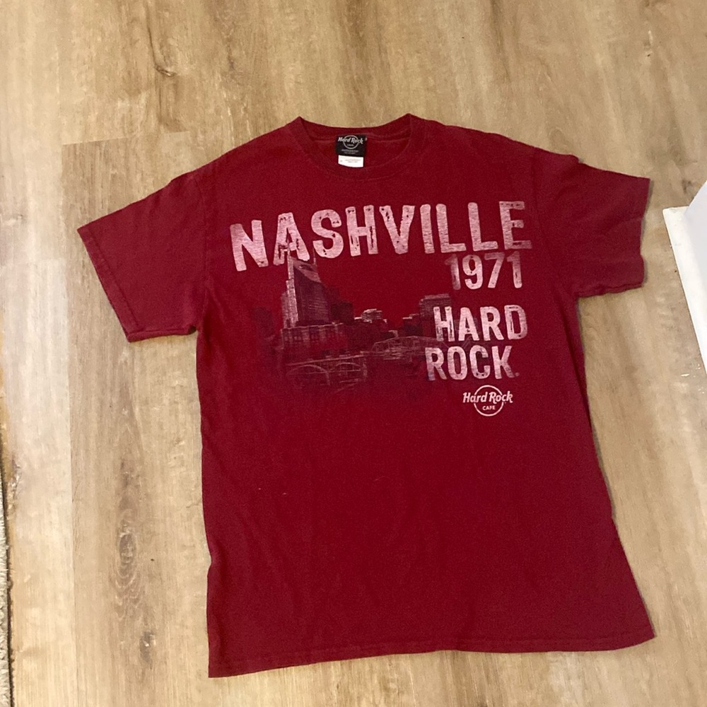 Hard Rock Cafe Nashville Red T-Shirt